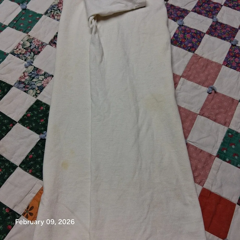 Vintage Y2K Nike T‎ Shirt Size XL White Distressed Single Stitch